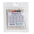 33Values 0402 0603 0805 1206 1210 2512  SMD Resistor Kit Assorted Kit 1ohm-1M ohm Sample Kit 80Values 36Values 10Values