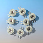 10-50PCS 2X3W Double Color IR LED Emitter Diode Deep Red 660nm+ Infrared IR 850nm 4pin LED Bead DIY For Therapy Light Beads