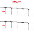 915MHz 2.4G T-type ELRS Antenna 78/120/220mm  IPEX 1 IPEX1 for FPV Drone TBS CROSSFIRE FRSKY R9mm R9MX ELRS Nano EP1 RX Receiver
