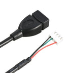 USB to 4P xh2.54 cable USB to 4P MX1.25 USB to PH2.0 Cable USB to Dupont 4 pin Cable 30cm