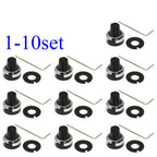 WXD3-13 3590S 4mm 6mm 6.35mm Potentiometer Precise Dial  knob  with locking  3590 Knob hat Kit