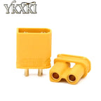 2-5PCS XT30U XT30U-F XT30U-M Connector Male Female Bullet Connector Plug Socket For RC FPV Car Lipo Battery Parts Plug
