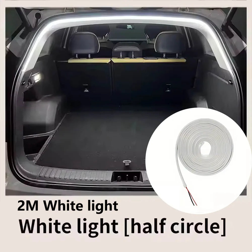 Car High Brightness Trunk Lighting Ambient Light Interior Decoration LED Wiring Free Automatic Sensing Tailgate LED Light Strip