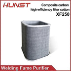 HUNST Welding Marking Smoke Absorption Dust Purifier XF180 XF250 Laser Smoke Exhauster Filter Element Replacement