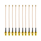 10PCS/Lot SMA Male/Female to U.fl IPX-1 Female Connector RG178 SMA to IPX-1 RF Cable Pigtail Jumper for WIFI Router GPS Antenna