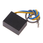 Black CBB61 1.5uF+2.5uF 3 Wires 250V 50/60Hz Capacitor For Ceiling Fan