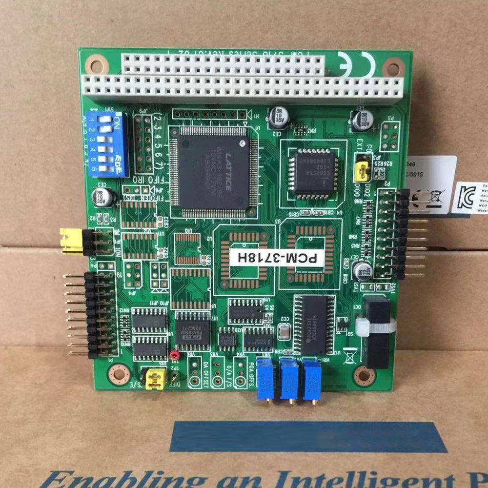 PCM-3718H PCM-3718 Series Rev.C1 For Advantech Module Interface Card 16-Bit High Gain PC104 Multi-Function Capture Card