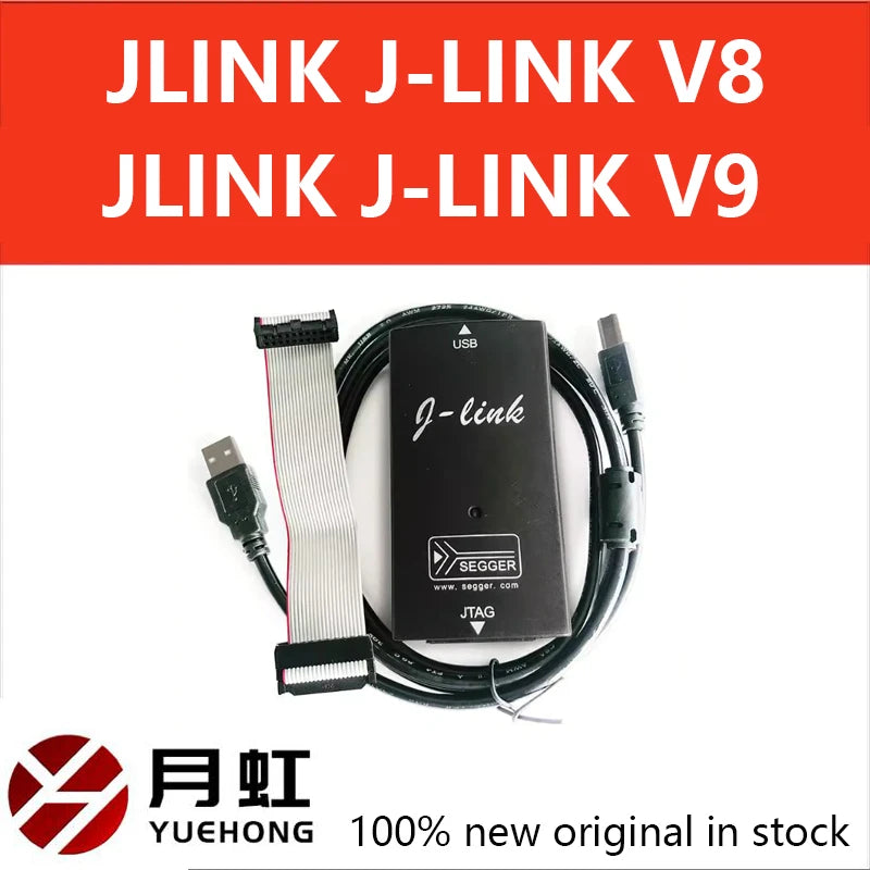 1pcs/lot New Original JLINK J-LINK V8 JLINK J-LINK V9 ARM Emulator USB-JTAG Adapter Emulator STM32 ARM MCU