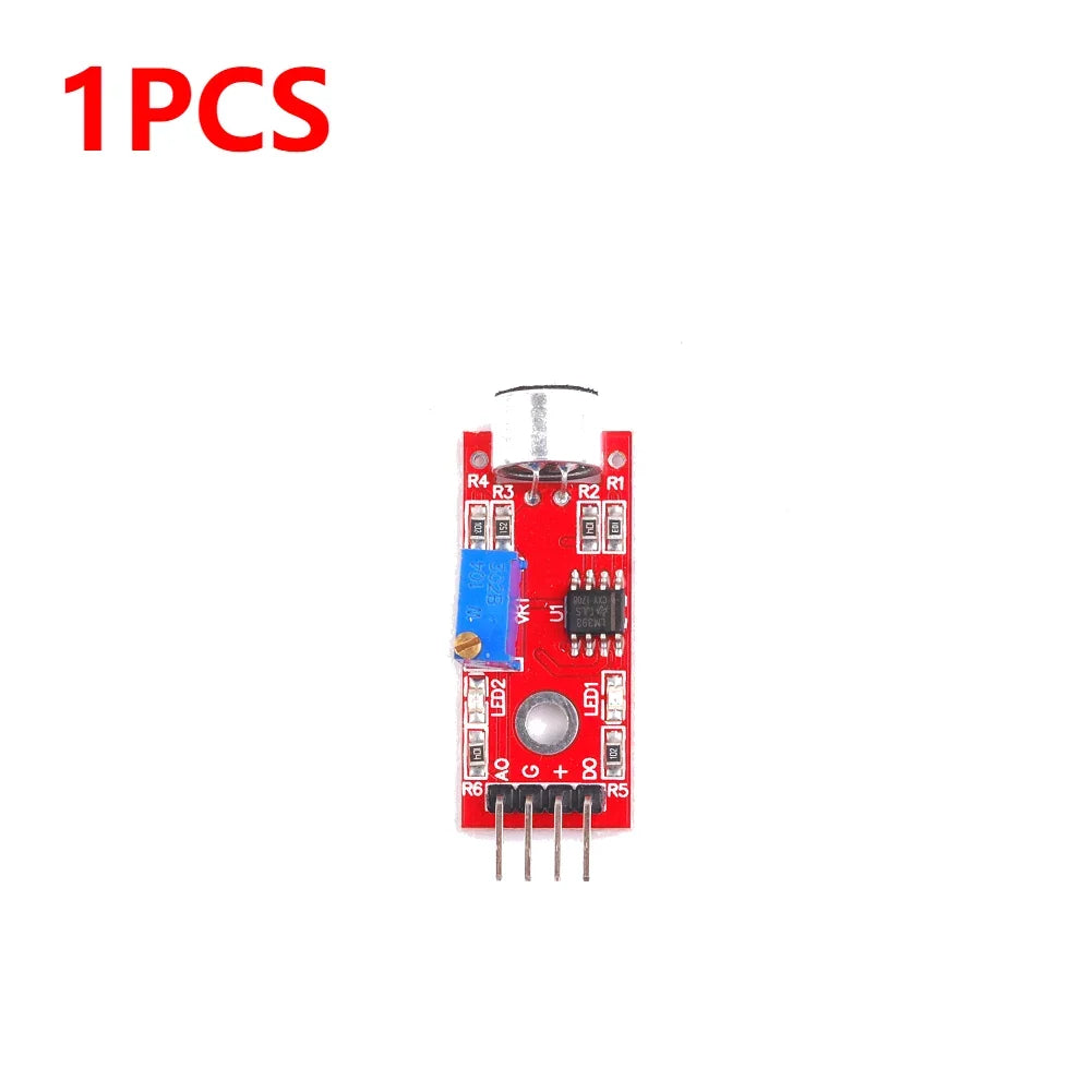 1-10PCS KY-037 High Sensitivity Sound Detection Module DC 4-6V LM393 Microphone Sensor Detection Module For arduino AVR PIC