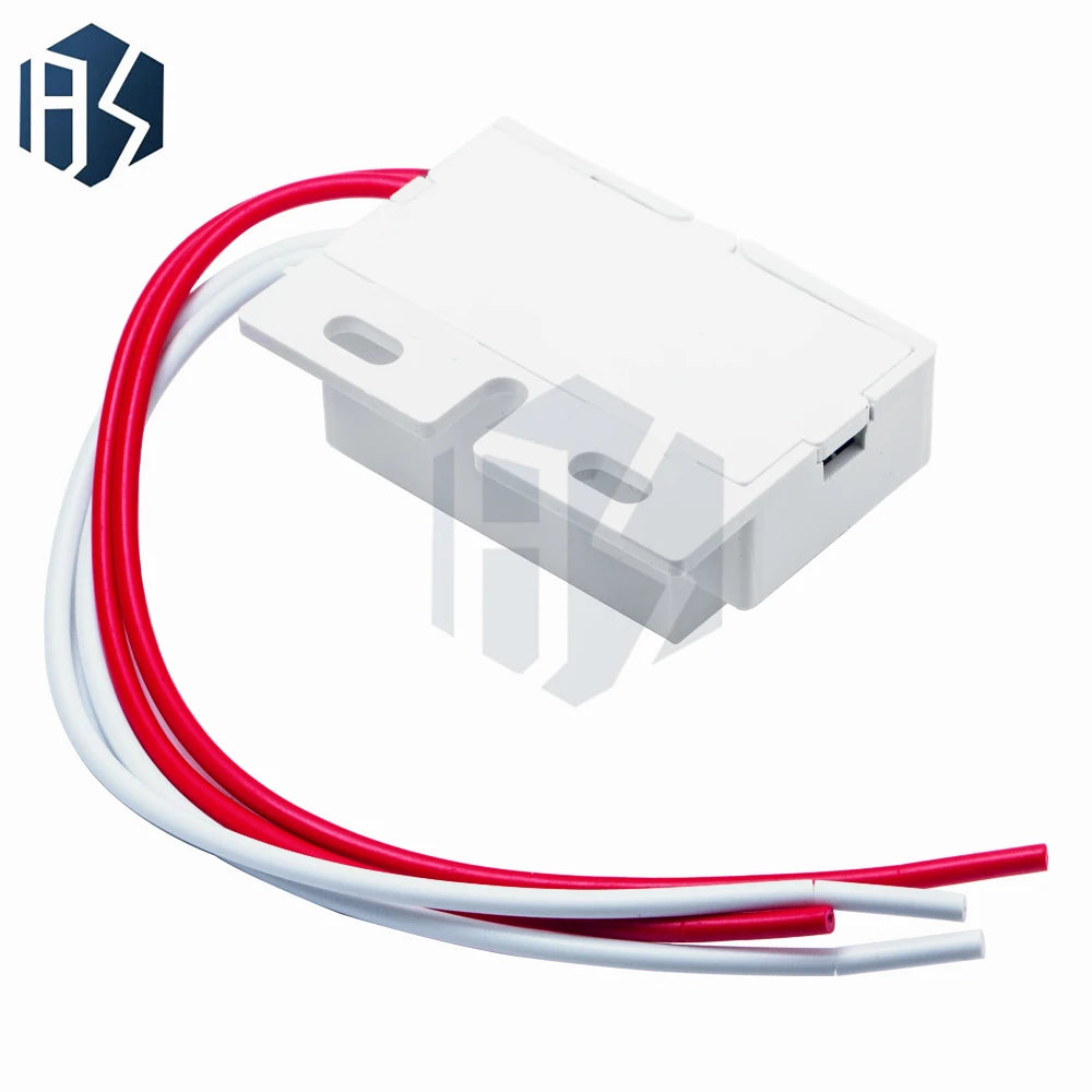 New 220V AC 50Hz Auto Infrared Sensor Switch PIR Microwave Radar Body Motion Sensor Module Adjustable For Time Distance Range