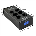 MATIHUR e-TP80 Audio Noise AC Power Filter Power Conditioner Power Purifier Surge Protection with EU Outlets Power Strip