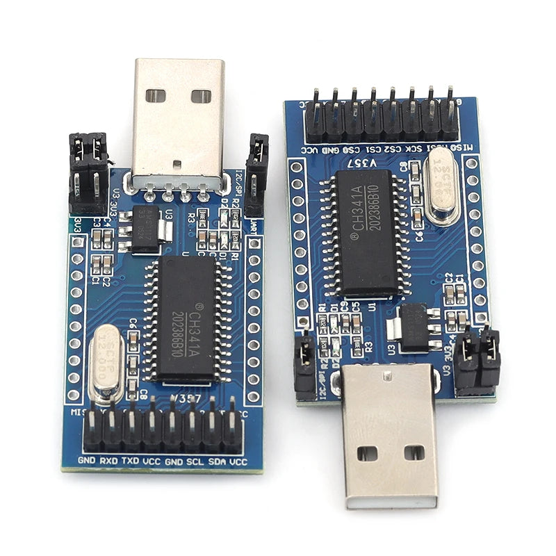 Liludin CH341A Multi-Function USB Adapter USB To UART I2C SPI TTL ISP EPP MEM Flash Programmer Debug Module