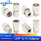 1Pcs UHF SO239 PL259 SO-239 PL-259 Male to N Male to Female Straight Connector UHF to N RF Coaxial Adapter Connector
