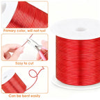 1-3Roll 50g Red Polyurethane Enameled Coppers Wire Varnished Diameter 0.1mm To 1mm For Transformer Wire Jumper 650meters-7meters