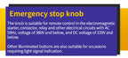 OMCH Self-Locking Button Switch with Box, Mushroom Head, Red Sign, NO + NC, AC660V, 10A, Emergency Stop