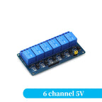 5v 12v 1 2 4 6 8 Channel Relay Module with optocoupler Relay Output 1 2 4 6 8 Way relay Module For Arduino In stock