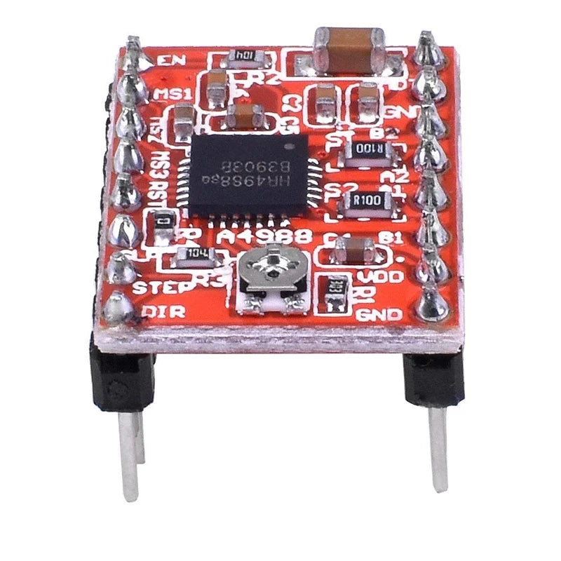 1/5pcs A4988 Driver Board 3D Printer Accessories Ramps 1.4 A4988 Stepper Motor Driver with Heat Sink for 3D Printer Parts