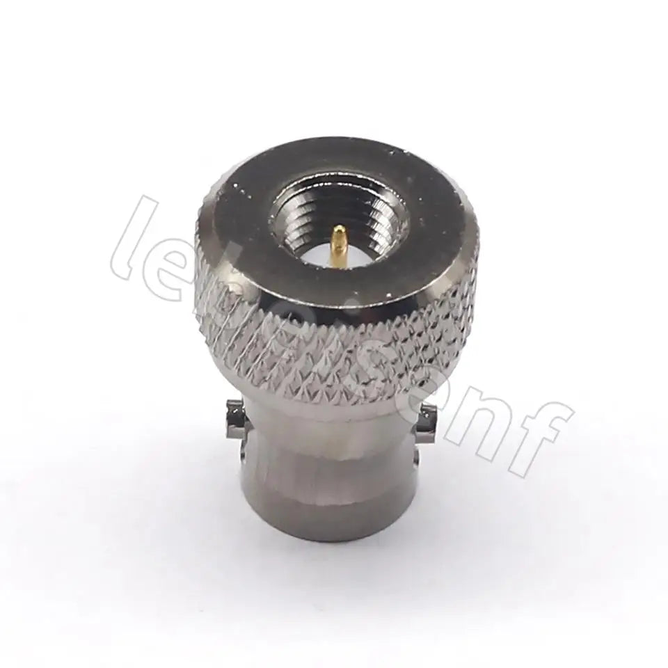 1pcs Radio Frequency Adapter BNC (Q9) Female to SMA Male Adapter BNC/SMA-KJ Disc Nickel Plated