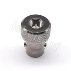 1pcs Radio Frequency Adapter BNC (Q9) Female to SMA Male Adapter BNC/SMA-KJ Disc Nickel Plated