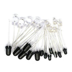 10Pairs F3 3mm F5 5mm 940nm LEDs Infrared Emitter and IR Transmitter Receiver Diode Diodes 301A Infrared to tube For Arduino