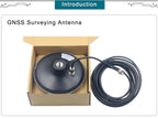 High Precision RTK GNSS Antenna GPS High Gain ZED F9P Antenna TNC GNSS GPS GLO GAL BDS