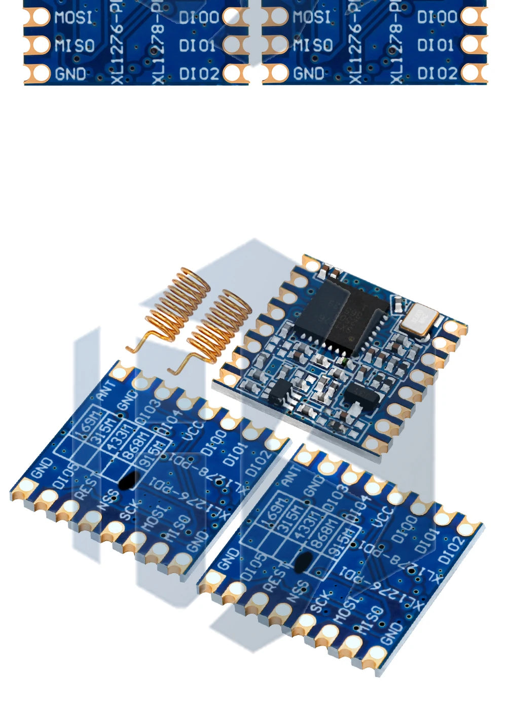 SX1276 LoRa Transceiver Module: 868MHz/915MHz Long-Range Spread Spectrum (LoRa/GFSK) – ESP32 Compatible