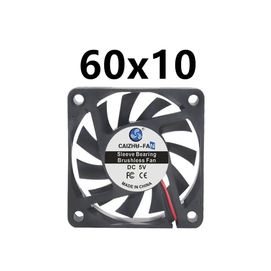 40MM 50MM 60MM 70MM 80MM 90MM 120MM Cooling Fan Brushless Motor Case Fan Quiet Fan With USB Cable