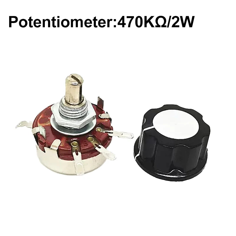 LCTC SSR Solid State Relay Voltage Regulator Adjustable 10A 25A 40A 50A 60A 80A 100A VA Single Phase 0-380VAC Potentiometer