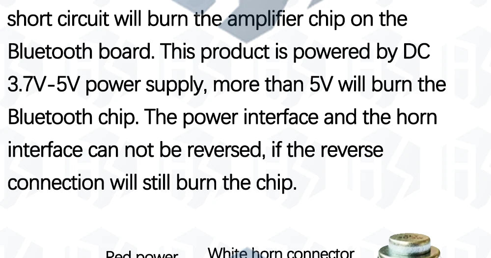 1PC Digital Lossless Music Amplifier: 5V 5W Mono Class D Bluetooth Preassembled Module Board