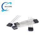 100Pcs/5pcs A3144 A3144E OH3144 Y3144 3144 Hall Switch Effect Sensor Hall Sensor Motor Brushless Motor Electric Motor TO-92UA
