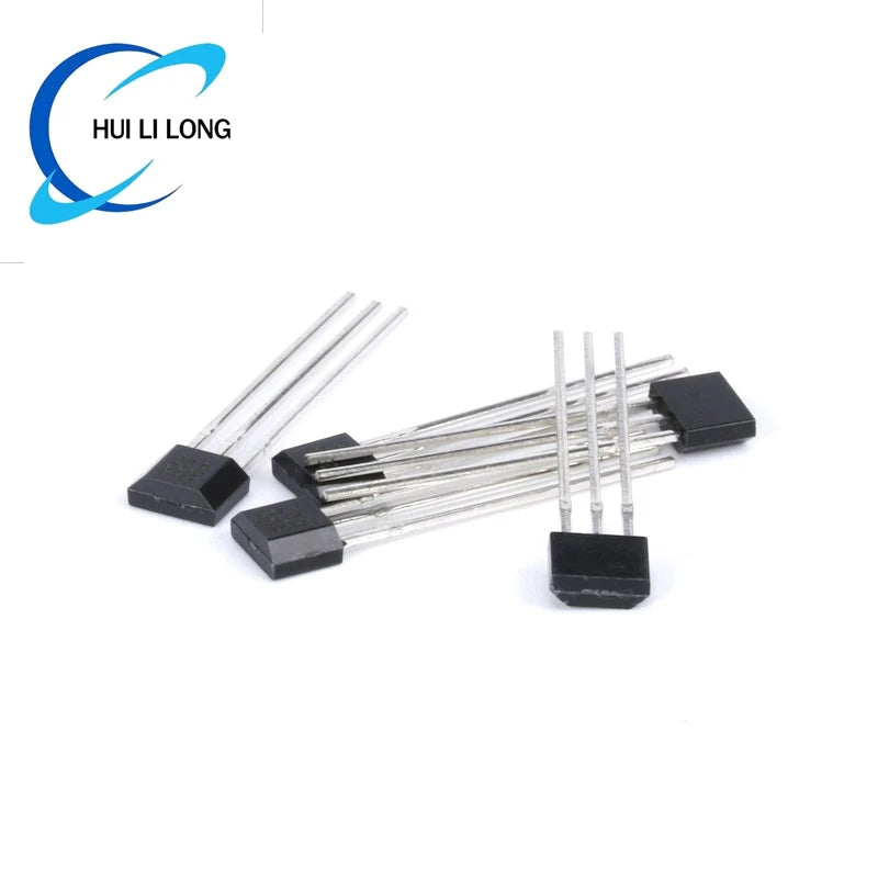 100Pcs/5pcs A3144 A3144E OH3144 Y3144 3144 Hall Switch Effect Sensor Hall Sensor Motor Brushless Motor Electric Motor TO-92UA