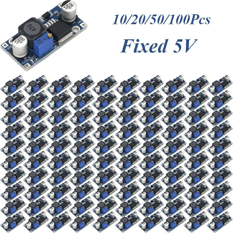 10/20/50/100Pcs LM2596S DC-DC Step Down Power Module BUCK 3A Adjustable Voltage Regulator Better Than LM2576