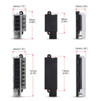 4/8 Way Car Fuse Accessory 12V 24V Car Truck Circuit Medium Insert Fuse Box Circuit Breaker Blade Fuses Circuit Standard ATO ATC