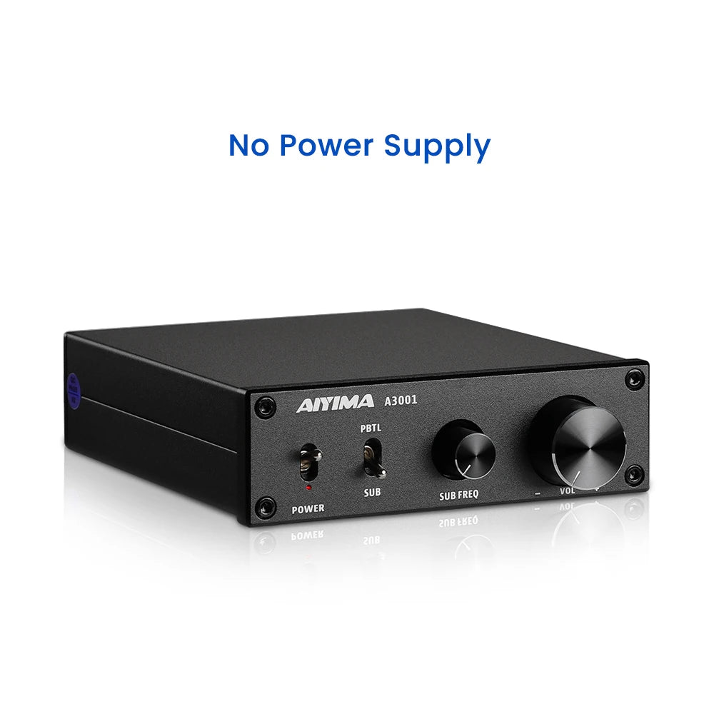 AIYIMA Audio A3001 TPA3255 Subwoofer Amplifier 300W HIFI Speaker Amplifier Mono Sound Power Amplificador Class D Home Audio Amp