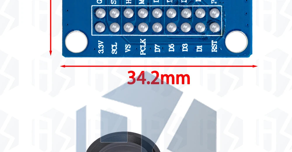 1PCS  OV7670 camera module Supports VGA CIF auto exposure control display active size 640X480 for Arduino