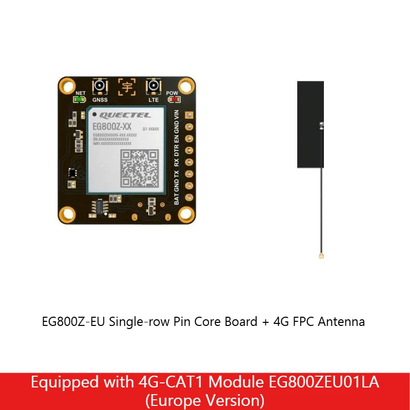 Quectel EG800AK LTE Cat 1 bis 4G Module, Global Bands DTU IoT Communication Core Board EG800Z