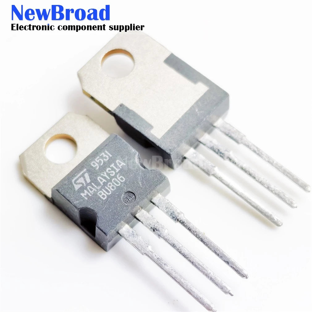 5 Pieces BU406 TO-220 BU806 200V/7A/60W NPN Power Transistor