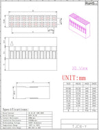 Dupont Plastic Shell Plug 2.54mm Single Double Row Dupont Connector 1/2/3/4/5/6/7/8/9/10P 2*2/3/4/5/6/8/10/20P Housing Terminals