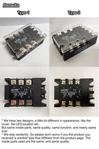 Three Phase Solid State Relay  DC Control AC 380V 3f SSR 40DA 10DA 25DA 80DA 100DA Module 3-32VDC Input 24-480VAC Load