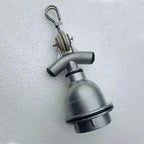 E26 E27 Dust/Waterproof Screw Porcelain DIY Livestock Veterinary Farm Light Socket High Temperature Resistant Tee Lamp Holder