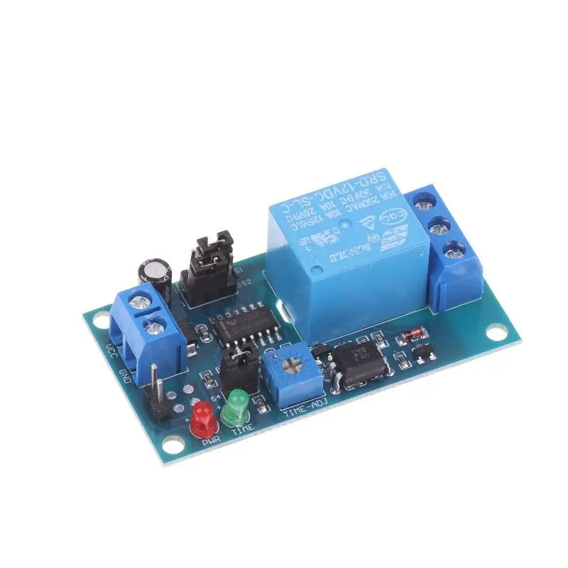 5V/12V Delay Timer Relay Module - Normally Open Trigger with Vibration Sensor for Alarm & Automation〔YY26〕