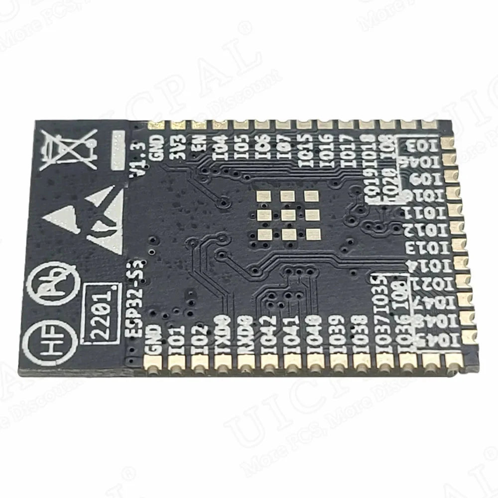 ESP32-S3 N16R8 2.4G Wifi BT Module 32-Bit Dual-Core Low Power 8MB PSRAM 16MB Flash ESP32-S3WROOM-1