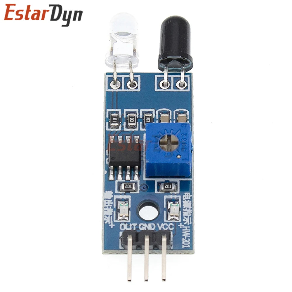 Estardyn High-Precision Digital IR Infrared Obstacle Avoidance Sensor Module 3-Pin KY-032 for Robot Smart Car DIY Project