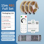 WS2811 Horse Running COB LED Strip 20M 15M 10M 24V Water Flow LED Tape Ribbon Light with Banlanx APP SP636E Touch Controller Set