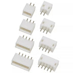 440Pcs/1Box ZH 1.5mm Pitch Straight Pins Header Connector Terminals Kit Plug Plastic Housing Header Crimp Connector