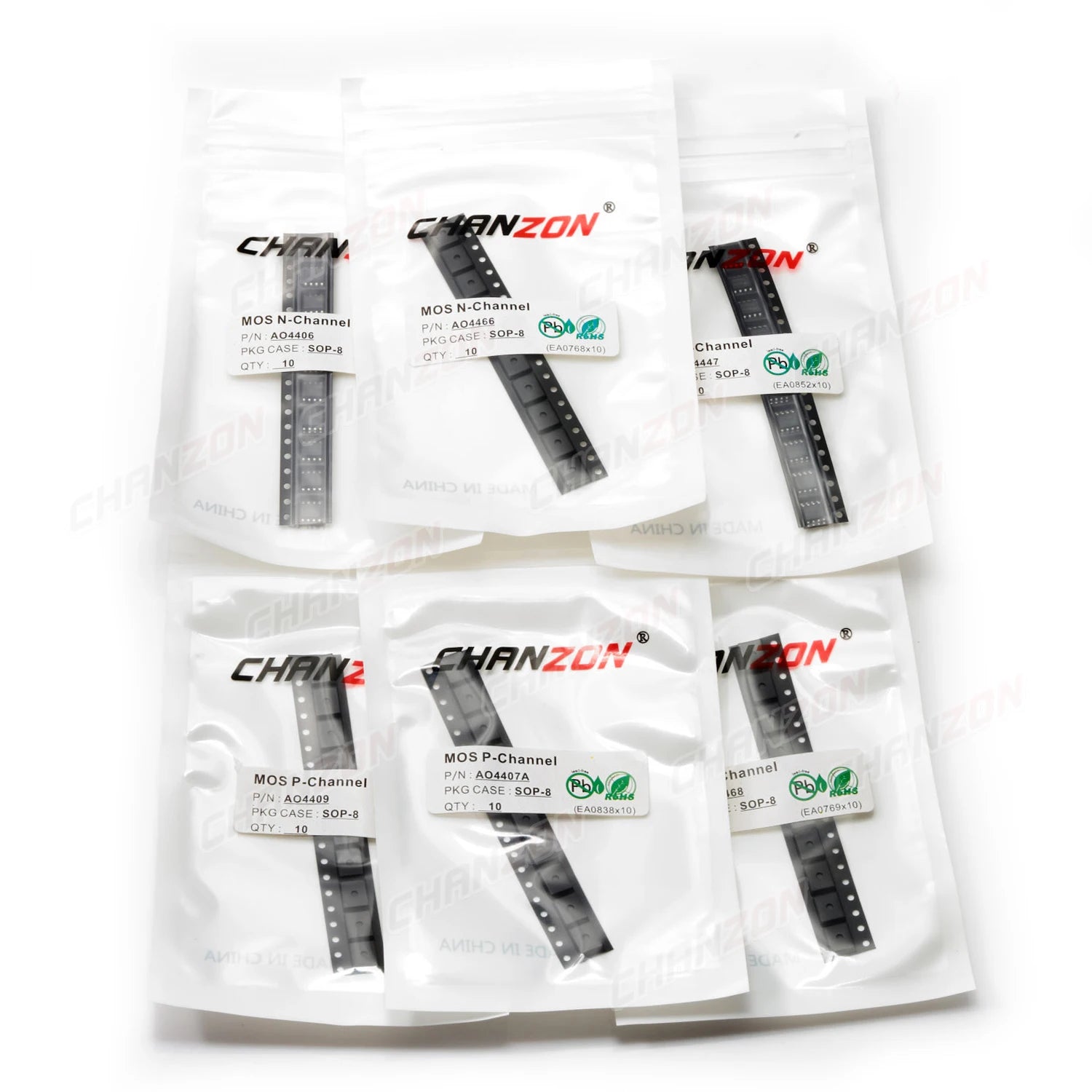 Original Sop8 Ao4406 Ao4466 Ao4468 Ao4407A Ao4409 Ao4423 Ao4435 Ao4447 N/P Channel 8 Pin Mosfet Transistor Integrated Circuit