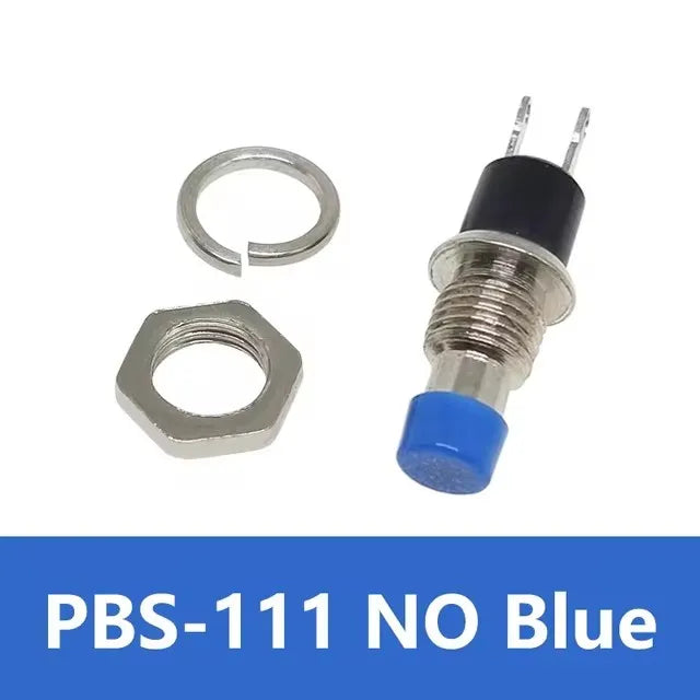 5/20/100PCS 7MM Push Button Switch Momentary PBS-110 Normally Open NO NC Press The Reset Switch ON OFF Micro Switch