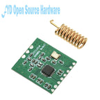 CC1101 Wireless Module Long Distance Transmission Antenna 868MHZ M115 For FSK GFSK ASK OOK MSK 64-byte SPI Interface Low Power