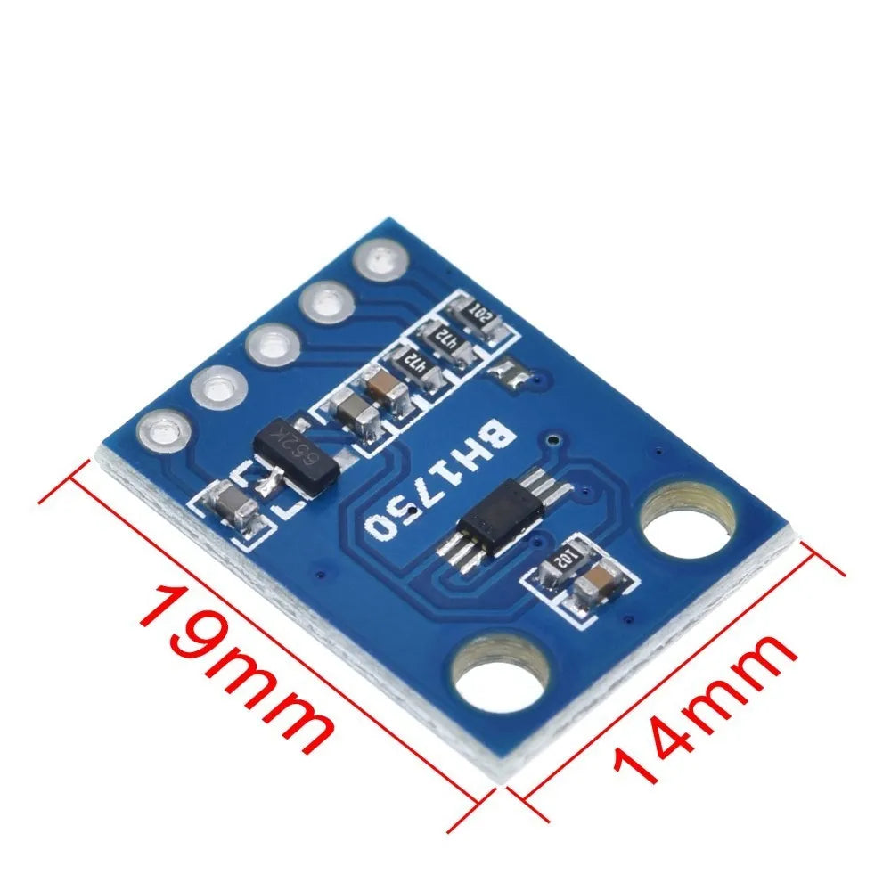 1/2/5pcs TZT GY-302 BH1750 BH1750FVI light intensity illumination sensors module for arduino 3V-5V