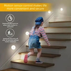 Three-color remote control induction night light can be used for wine cabinets, wardrobes, stairs, display cabinets, kitchens